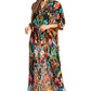 Sakkas Womens Long Sleeves Button Down Spring/Summer Maxi Shirt dress/Beachwear