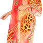 Sakkas MiuMiu Ligthweight Summer Printed Short Caftan Dress / Cover Up