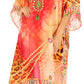 Sakkas MiuMiu Ligthweight Summer Printed Short Caftan Dress / Cover Up