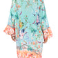 Sakkas Ximena Women's Floral Boho Cocktail Dress Tunic Cover-up V neck Summer