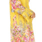 Sakkas Ximena Women's Floral Boho Cocktail Dress Tunic Cover-up V neck Summer