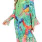 Sakkas Ximena Women's Floral Boho Cocktail Dress Tunic Cover-up V neck Summer