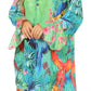 Sakkas Ximena Women's Floral Boho Cocktail Dress Tunic Cover-up V neck Summer