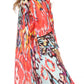 Sakkas Ximena Women's Floral Boho Cocktail Dress Tunic Cover-up V neck Summer