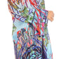 Sakkas Ximena Women's Floral Boho Cocktail Dress Tunic Cover-up V neck Summer