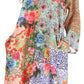 Sakkas Ximena Women's Floral Boho Cocktail Dress Tunic Cover-up V neck Summer