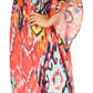Sakkas Kristy Long Tall Lightweight Caftan Dress / Cover Up With V-Neck Jewels