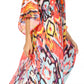 Sakkas Kristy Long Tall Lightweight Caftan Dress / Cover Up With V-Neck Jewels
