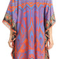 Sakkas Kristy Long Tall Lightweight Caftan Dress / Cover Up With V-Neck Jewels