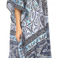 Sakkas Kristy Long Tall Lightweight Caftan Dress / Cover Up With V-Neck Jewels