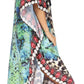 Sakkas Kristy Long Tall Lightweight Caftan Dress / Cover Up With V-Neck Jewels