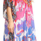 Sakkas Kristy Long Tall Lightweight Caftan Dress / Cover Up With V-Neck Jewels