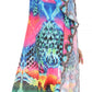 Sakkas Kristy Long Tall Lightweight Caftan Dress / Cover Up With V-Neck Jewels