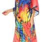 Sakkas Kristy Long Tall Lightweight Caftan Dress / Cover Up With V-Neck Jewels
