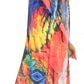 Sakkas Kristy Long Tall Lightweight Caftan Dress / Cover Up With V-Neck Jewels