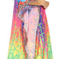 Sakkas Kristy Long Tall Lightweight Caftan Dress / Cover Up With V-Neck Jewels