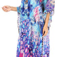 Sakkas Kristy Long Tall Lightweight Caftan Dress / Cover Up With V-Neck Jewels