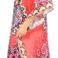 Sakkas Kristy Long Tall Lightweight Caftan Dress / Cover Up With V-Neck Jewels