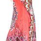 Sakkas Kristy Long Tall Lightweight Caftan Dress / Cover Up With V-Neck Jewels