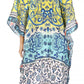 Sakkas Kristy Long Tall Lightweight Caftan Dress / Cover Up With V-Neck Jewels