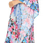 Sakkas Kristy Long Tall Lightweight Caftan Dress / Cover Up With V-Neck Jewels