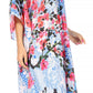 Sakkas Kristy Long Tall Lightweight Caftan Dress / Cover Up With V-Neck Jewels