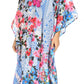 Sakkas Kristy Long Tall Lightweight Caftan Dress / Cover Up With V-Neck Jewels