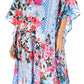 Sakkas Kristy Long Tall Lightweight Caftan Dress / Cover Up With V-Neck Jewels