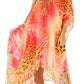 Sakkas Kristy Long Tall Lightweight Caftan Dress / Cover Up With V-Neck Jewels