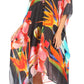 Sakkas Kristy Long Tall Lightweight Caftan Dress / Cover Up With V-Neck Jewels