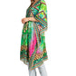 Sakkas Kristy Long Tall Lightweight Caftan Dress / Cover Up With V-Neck Jewels