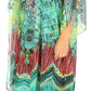 Sakkas Kristy Long Tall Lightweight Caftan Dress / Cover Up With V-Neck Jewels