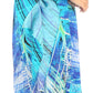 Sakkas Kristy Long Tall Lightweight Caftan Dress / Cover Up With V-Neck Jewels