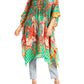 Sakkas Kristy Long Tall Lightweight Caftan Dress / Cover Up With V-Neck Jewels