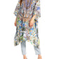 Sakkas Kristy Long Tall Lightweight Caftan Dress / Cover Up With V-Neck Jewels