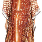 Sakkas Kristy Long Tall Lightweight Caftan Dress / Cover Up With V-Neck Jewels