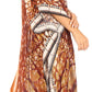 Sakkas Kristy Long Tall Lightweight Caftan Dress / Cover Up With V-Neck Jewels
