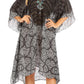Sakkas Kristy Long Tall Lightweight Caftan Dress / Cover Up With V-Neck Jewels