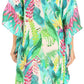 Sakkas Kristy Long Tall Lightweight Caftan Dress / Cover Up With V-Neck Jewels