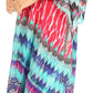 Sakkas Kristy Long Tall Lightweight Caftan Dress / Cover Up With V-Neck Jewels