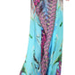 Sakkas Anahi Flowy Design V Neck Long Caftan Dress / Cover Up With Rhinestone
