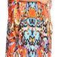 Sakkas Anahi Flowy Design V Neck Long Caftan Dress / Cover Up With Rhinestone