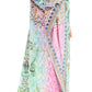 Sakkas Anahi Flowy Design V Neck Long Caftan Dress / Cover Up With Rhinestone