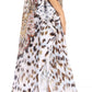 Sakkas Anahi Flowy Design V Neck Long Caftan Dress / Cover Up With Rhinestone