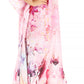 Sakkas Anahi Flowy Design V Neck Long Caftan Dress / Cover Up With Rhinestone