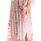 Sakkas Anahi Flowy Design V Neck Long Caftan Dress / Cover Up With Rhinestone