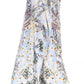 Sakkas Anahi Flowy Design V Neck Long Caftan Dress / Cover Up With Rhinestone