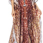 Sakkas Georgettina Flowy Rhinestone V Neck Long Caftan Dress/Cover Up