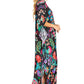Sakkas Georgettina 2025 Flowy Rhinestone V Neck Long Caftan Dress / Cover Up
