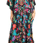 Sakkas Georgettina 2025 Flowy Rhinestone V Neck Long Caftan Dress / Cover Up